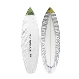 SYNDICATE.JPN ES-04P1801102 Deck Cover for Short Board (SILVER)