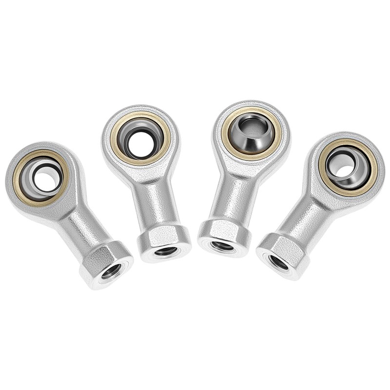 QWORK Pack of 4 6 mm Joint Head Spherical Bearings,