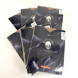 Exquisite 6 Pair Pantyhose Lot Women Size 2 BEIGE Hosiery Sheer Delight Exquisite