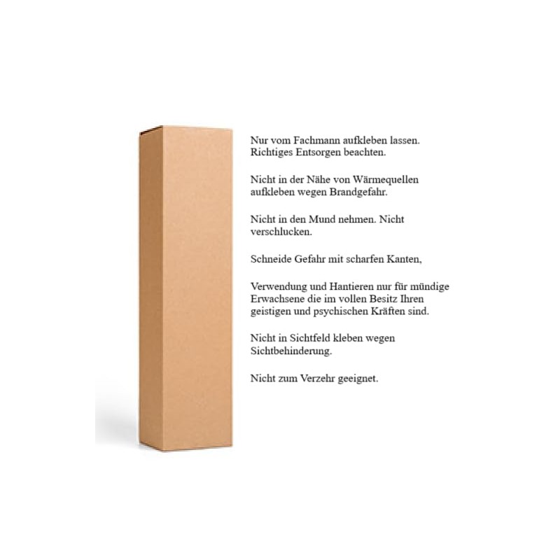 Newspaper Sticker Decal (RPt 7/1) (19 x 4 cm)