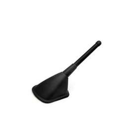 Motoforti Black Self Adhesive Base Car Plastic Exterior Roof Decorative Aerial Antenna Long-lasting