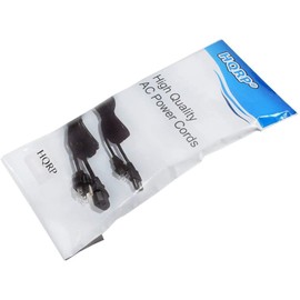 HQRP 16-AWG AC Power Cord Works with Makita 664265-4 LS1011 LS1020 LS1030 LS1000 2401B LS1430 LS1400 Miter Saw Mains Cable Repair, 2-Wire, UL Listed