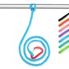 OCEANBROAD Kayak Paddle Leash with D-Ring Stretchable Bungee Strap Lanyard