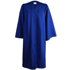 OSBO GradSeason Unisex Matte Robes for Graduation Gown, Choir Robes, Pulpit Robe and Pastor, Royal, 48