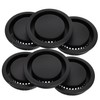 WOONEKY 6pcs Under Cabinet Air Vent Covers Durable Ventilation for