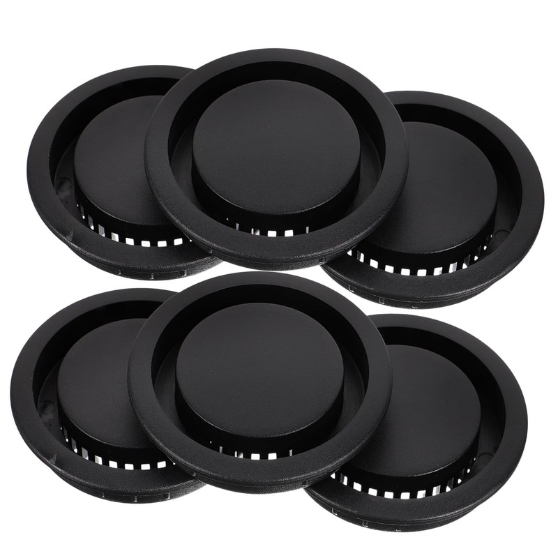 WOONEKY 6pcs Under Cabinet Air Vent Covers Durable Ventilation for
