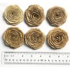 Hawaiian Lauhala Rosettes Woven Flower Hula Supply Handcrafted Hawaii Lei