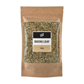 Lowhill Valley Buchu Leaf Herbal Tea - Cut and Dried Agathosma Betulina Leaves for Urinary Tract Function, Digestive Aid, and Detox Support - Aromatic, Minty Flavour - 100% Natural - 100g