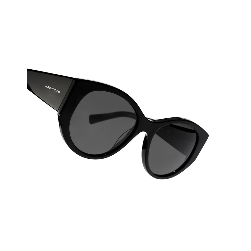 HAWKERS Miranda Sunglasses for Men and Women, black