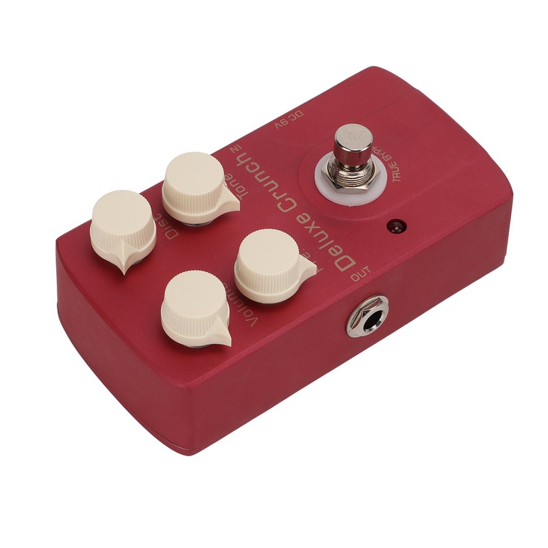 Electric Guitar Effect Pedal Deluxe Crunch Distortion Single Instrument Accessory