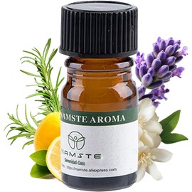 NAMSTE Aceite Esencial Para Difusor 10mL Hotel-Serie Serenidad-Oasis 100% Puro y Concentrado Natural, Botella de Aluminio, Inspirado por Shangri-La Hotel para Difusor de Aroma y Humidificador