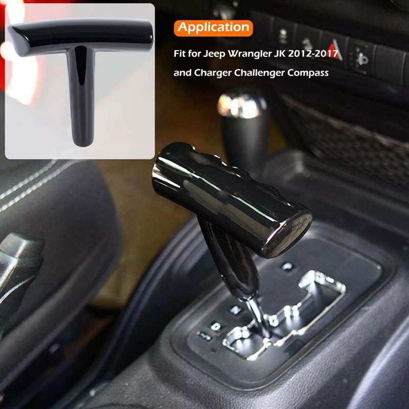 Jeep T-Handle Shift Knob Automatic Gear Stick Shifter for Jeep