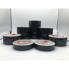 Black Reflective Tape Oralite 5700 Reflects White 1/2" 1" 2" 4" 6" 8" 12" Type 1 Engineer Grade Glass Bead Adhesive Safety Tape (8" Inch, 30' Feet)