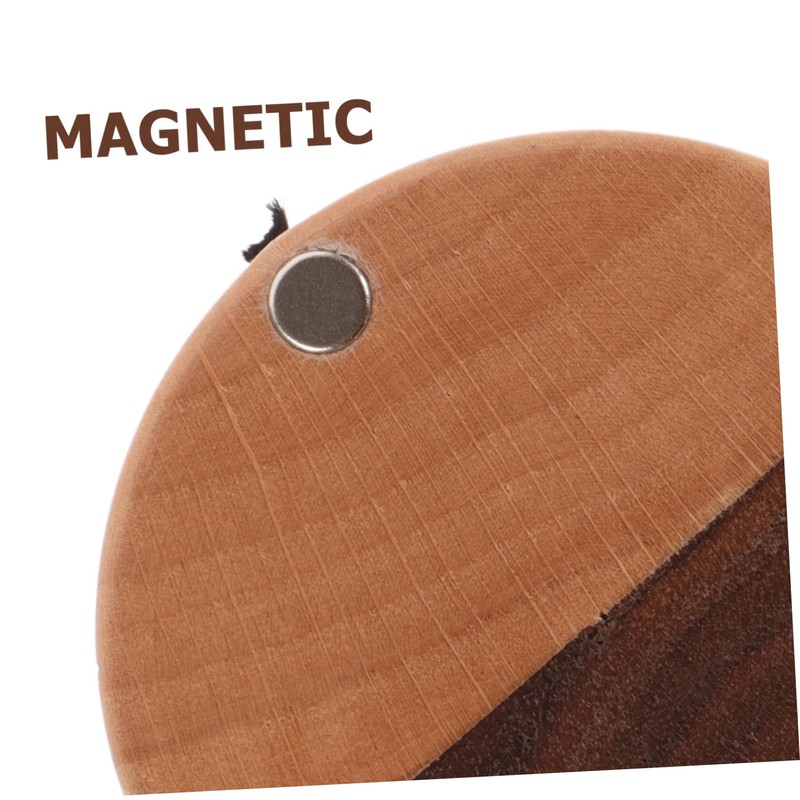 Levemolo Brass Wooden Door Bell Magnetic Attaching Door Chime Home