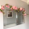 OrgMemory Garland Flower 180cm Wall Hanging Wisteria Artificial Rose Flower