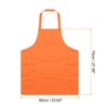 sourcing map Kitchen Cooking Aprons Polyester Art Aprons Pottery Apron