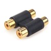 NANYI RCA Female to RCA Female Interconnect Coupler Adapter, with