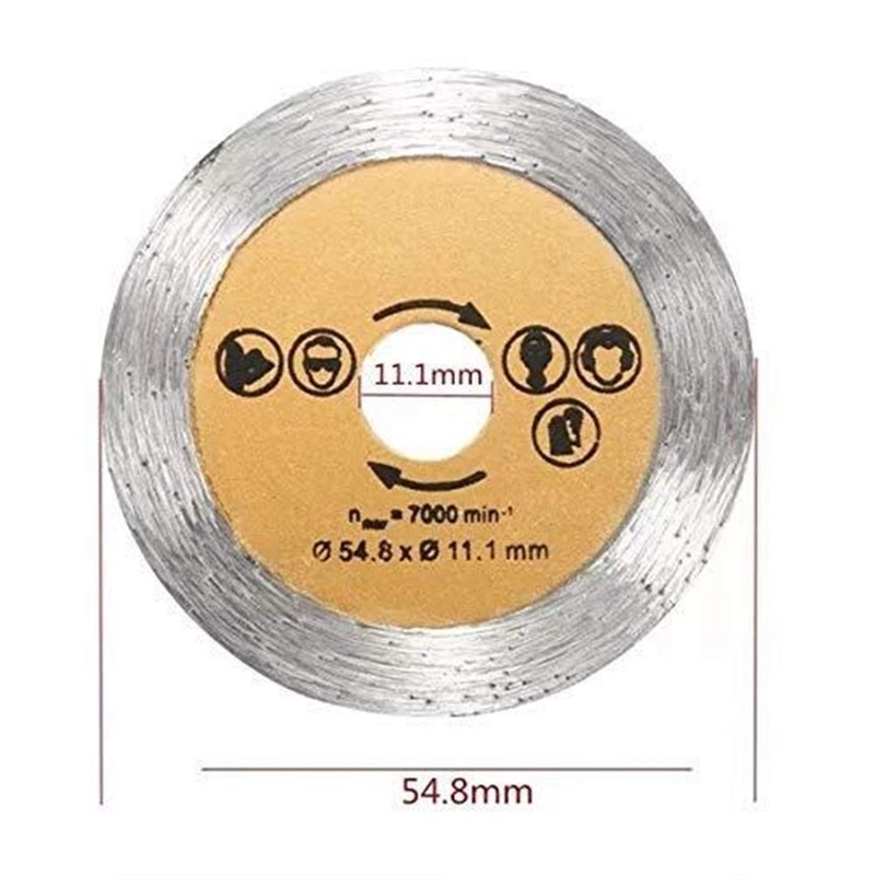Abrasive， 54.8x11.1mm HSS Circular Cutter Disc TCT Saw Blade