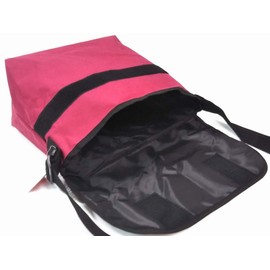 INTO CORPORATION Snoopy Messenger Bag (Soft Bulge Foam Print), Engine Red