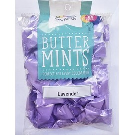 Lavender Butter Mints Candy Individually Wrapped(50 pieces)