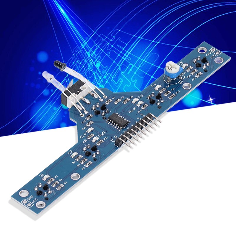 Line Tracking Modules, Sensitive LED Indicator 5 Channel Infrared Sensor