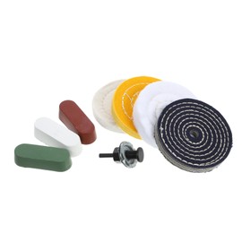 CHILDWEET Polishing Tools Kit 1 Set of Polishing Wheel Disc for Wood Jewelry Beeswax Accessories
