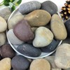 YISZM 40lbs Natural River Rocks, 2-3" Premium Pebbles for Garden