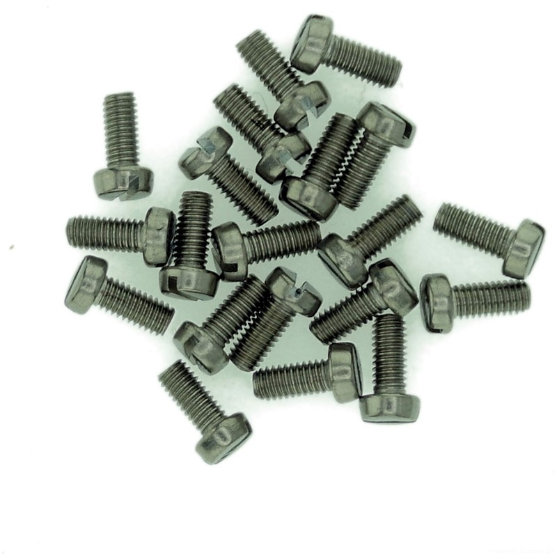M2.3 (2.3mm x 8mm) Slot Cheese Machine Screw (Bolt) -