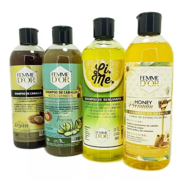 Femme D'or Caja 12 Shampoos Femme D'or