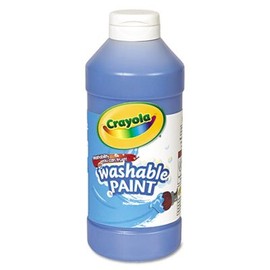 Crayola Washable Paint, Squeeze Bottle, 16 Oz, Blue, Sold as 1 Each