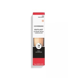 Covergirl Outlast Extreme Wear Concealer 800 Fair Ivory Full Coverage