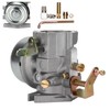 Carburetor Kit with Connector Accessory for Kohler K321 K341 Cast