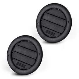 2pcs Roof Headliner AC Heater Air Vent for Ford Expedition/Lincoln Navigator 2025-2021, Black Rear Ceiling AC Air Pressure Vent Louver Grille Replacement Accessories