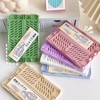 MEELYHOME Plastic Baskets Foldable Desk Crates Storage Box Stackable Table