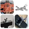 10pcs M6*20MM Butterfly Wing Bolts Stainless Steel Wing Nuts and