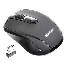 Mouse Inalámbrico Verbatim - Negro