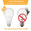 Venforze Bright Light Bulb,150w-200w Equivalent 2500LM E26 Led Bulb 23W