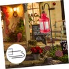 BESPORTBLE 2Pcs Garden Shepherd Hooks Multi Function Lantern Hangers Durable