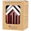 Wildlife Garden WG300 Butterfly Box Red Wooden Butterfly House