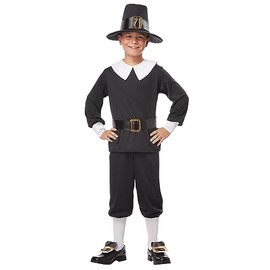 Pilgrim Boy Costume Large (10-12)