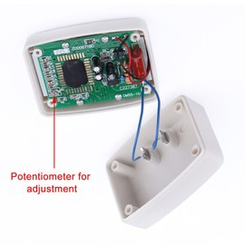 Karlass Flat Plug AC 110-1200V Voltage Panel Power Line Volt Test Monitor Gauge Meter AC 110V 220V Digital LCD Voltmeter for RV Boat Camper Household