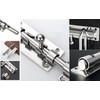 Litensh Heavy Duty Sliding Gate Latch Bolt Door Lock with