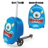 VEVOR Ride-on Luggage, 20 L Capacity, 20 Inches Kids Scooter