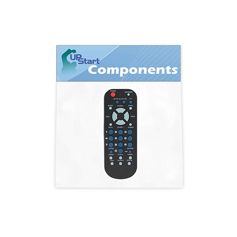 Replacement for RCA 3-Device Universal Remote Control Palm Sized -