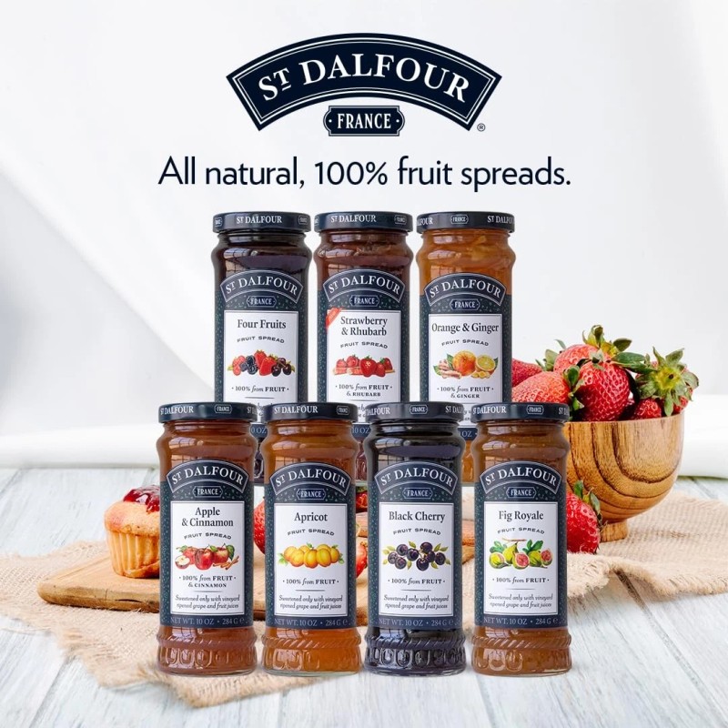 St. Dalfour St Dalfour Four Fruits French Fruit Spread 10