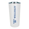 The Fanatic Group Wellesley College Double Walled Soft Touch Tumbler,