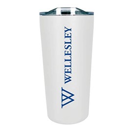The Fanatic Group Wellesley College Double Walled Soft Touch Tumbler, Design-1 - White