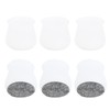 16PCS Chair Leg Protector Non Slip Silicone Felt Furniture Leg