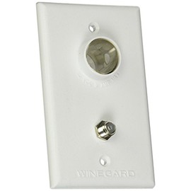 Winegard Company TG-7341 Tv Outlet/Receptacle White