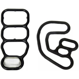 SCHUSSPART 917-268 Engine Variable Valve Timing (VVT) Solenoid Gasket Compatible with Honda Accord Odyssey 2005-2007 Pilot 2006-2008 VTEC Solenoid Gasket Replaces 15826RDVJ01 15810RKBJ01